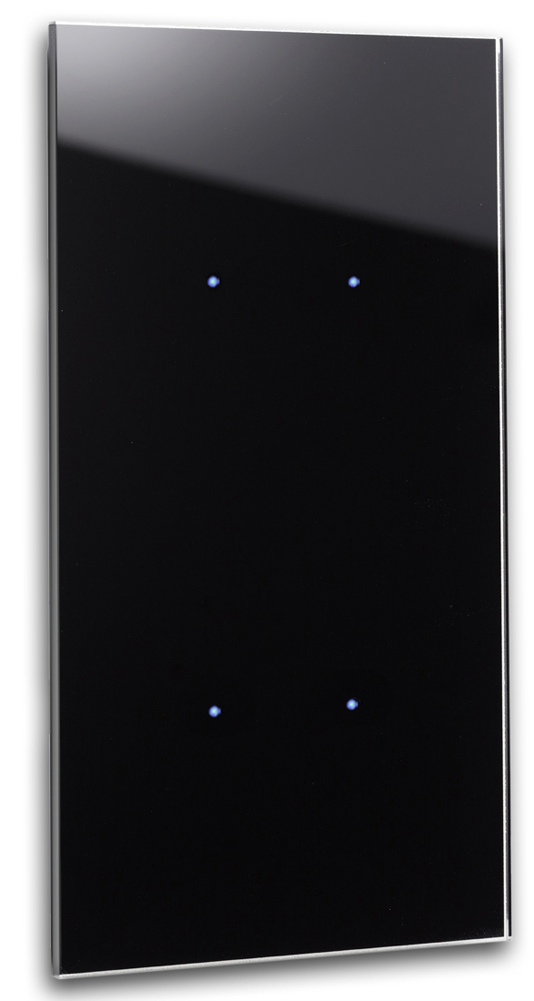 Touch switch - Glass look - 230V
