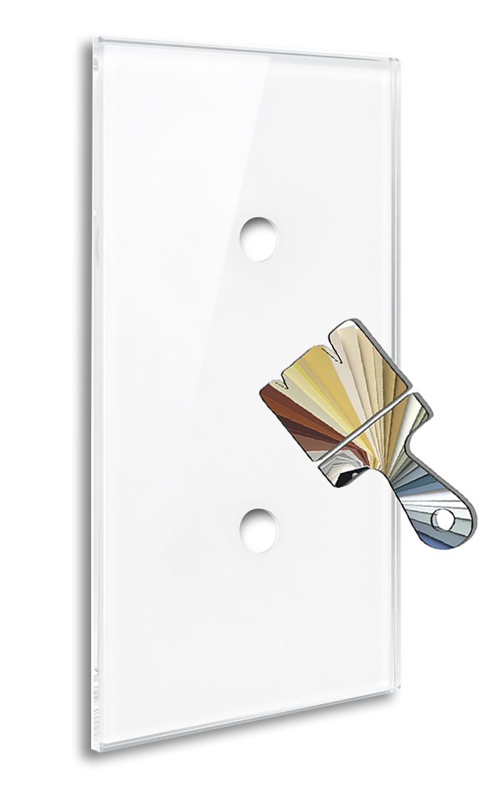 Front panel YORK - glass optics