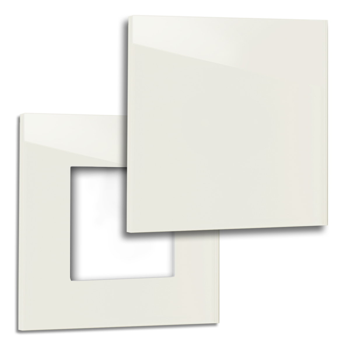 Steckdosen- Rahmen MAXIM 1fach mit Abdeckung in Farrow Ball Farbe 2004 Slipper Satin