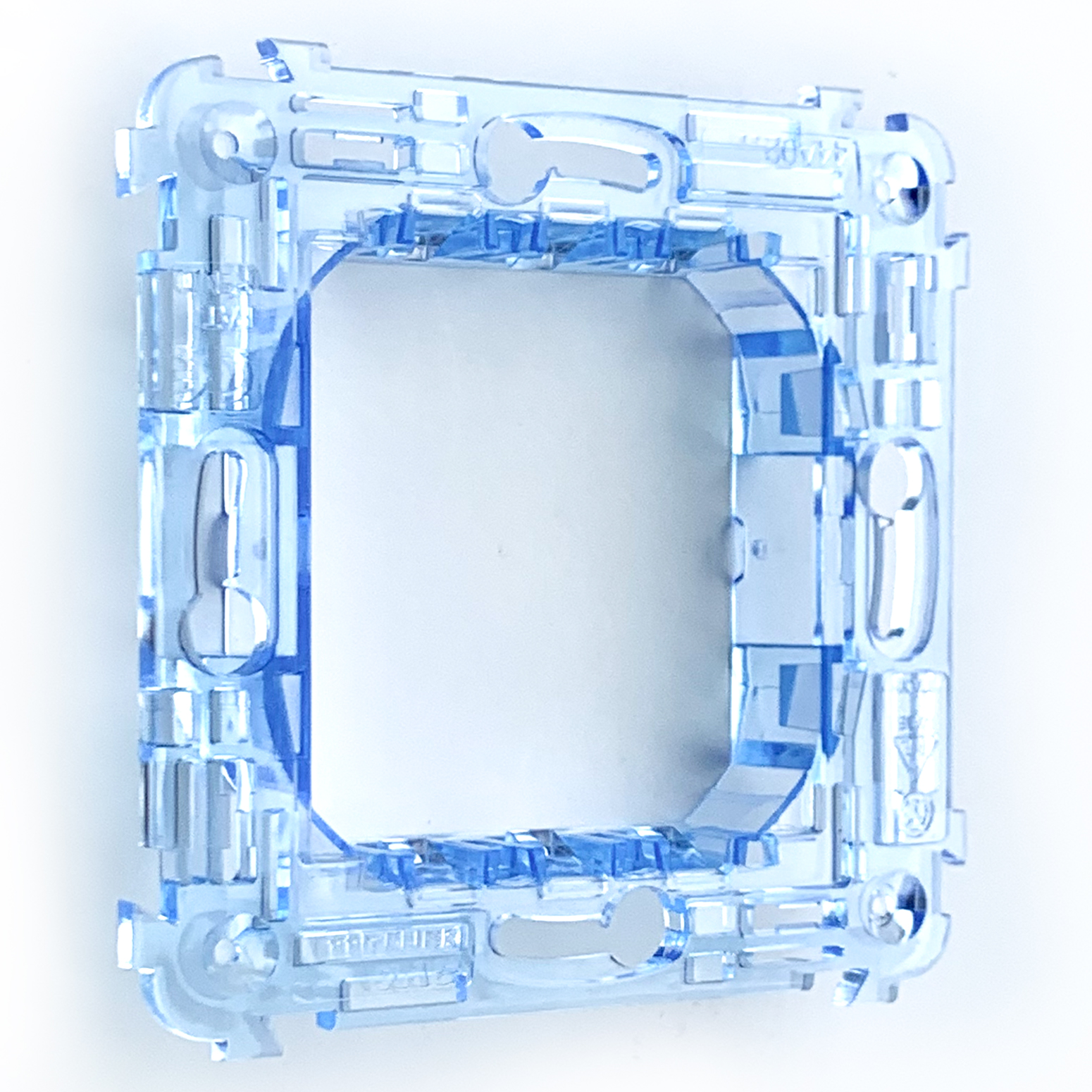 Muster  -   Schalter / Steckdose MAXIM  Glas-Optik Musterbox - Leihgabe zur Ansicht